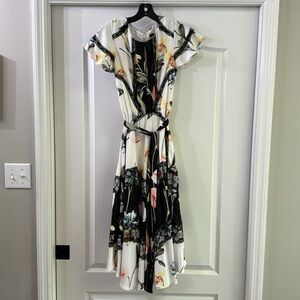 White House Black Market Floral Dress
